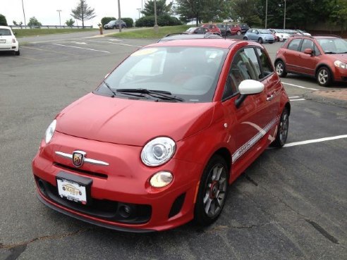 2013 FIAT 500 Abarth Rosso (Red), PEABODY, MA