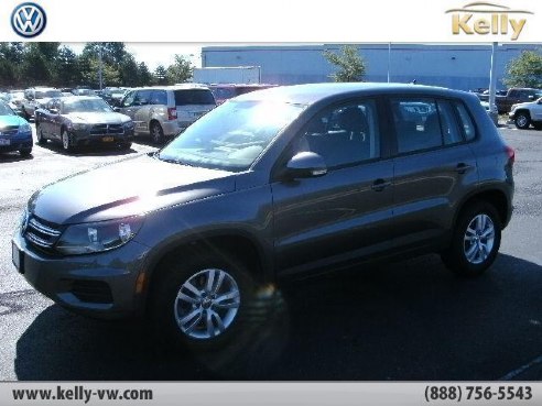 2012 Volkswagen Tiguan S 4Motion Pepper Gray Metallic, DANVERS, MA