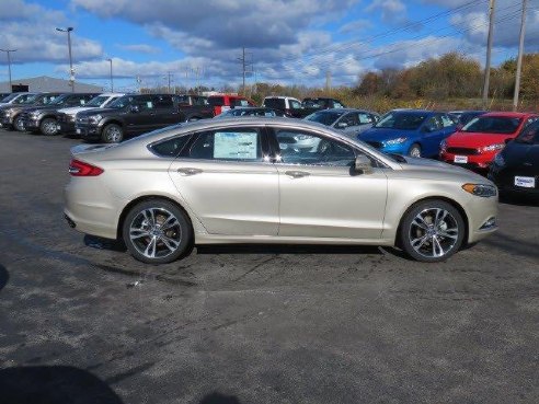 2017 Ford Fusion Titanium White Gold, Portsmouth, NH