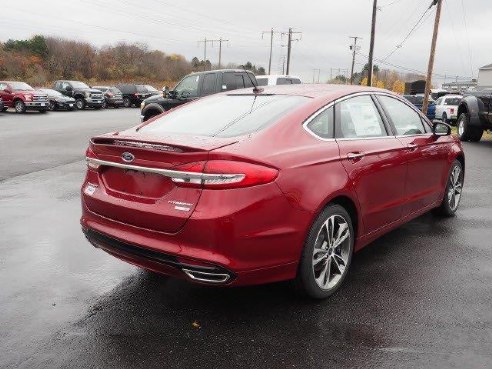 2017 Ford Fusion Titanium Ruby Red Metallic Tinted Clearcoat, Portsmouth, NH