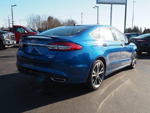 2017 Ford Fusion Titanium Lightning Blue, Portsmouth, NH