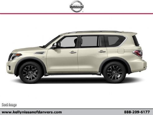 2018 Nissan Armada Platinum Pearl White, Beverly, MA