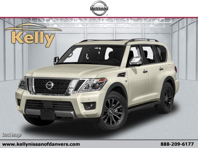 2018 Nissan Armada Platinum Pearl White, Beverly, MA