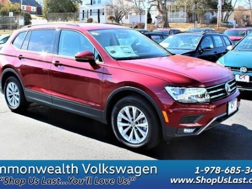 2018 Volkswagen Tiguan S Cardinal Red Metallic, Lawrence, MA