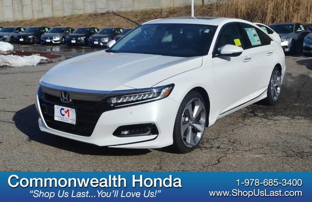 2018 Honda Accord Sedan Touring Platinum White Pearl, Lawrence, MA