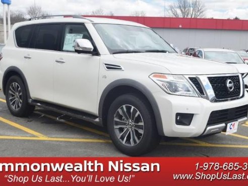 2018 Nissan Armada SL Pearl White, Lawrence, MA