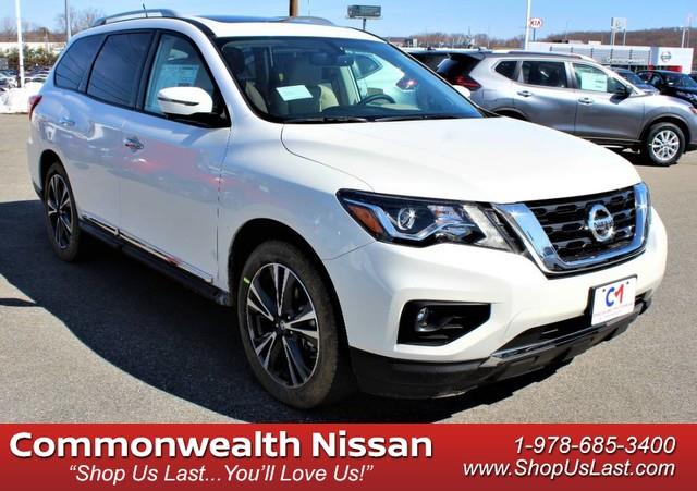 2018 Nissan Pathfinder Platinum Pearl White, Lawrence, MA