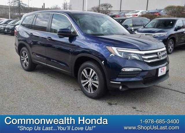 2018 Honda Pilot EX-L Obsidian Blue Pearl, Lawrence, MA