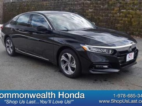 2018 Honda Accord Sedan EX-L Crystal Black Pearl, Lawrence, MA