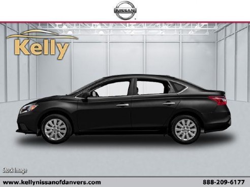 2018 Nissan Sentra SV Super Black, Beverly, MA