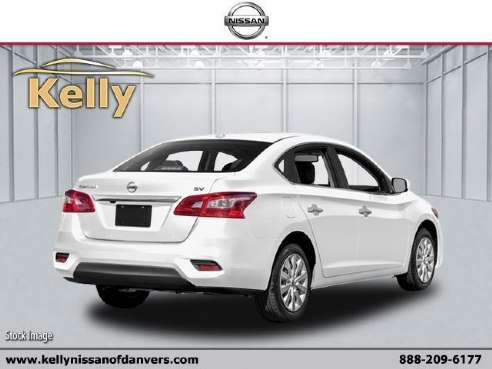 2018 Nissan Sentra SV Aspen White, Beverly, MA