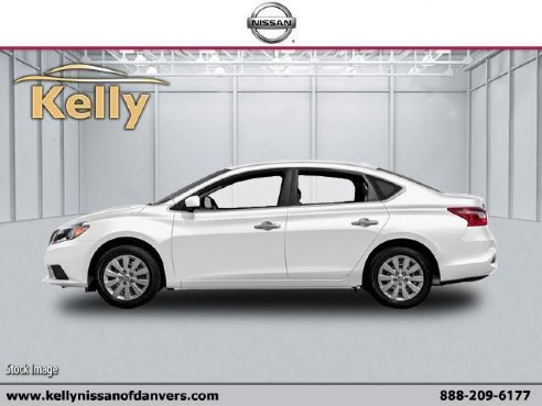 2018 Nissan Sentra SV Aspen White, Beverly, MA