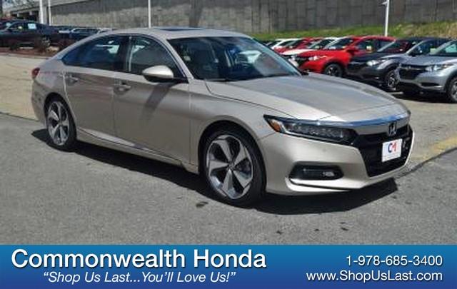 2018 Honda Accord Sedan Touring Champagne Frost Pearl, Lawrence, MA