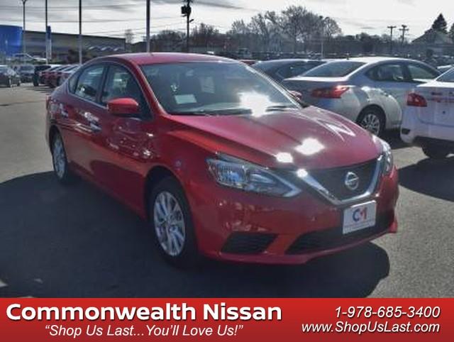 2018 Nissan Sentra SV Red Alert, Lawrence, MA