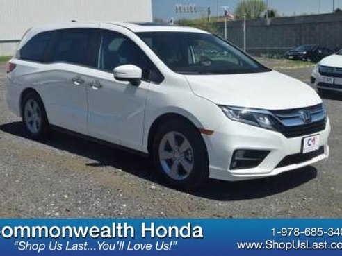 2019 Honda Odyssey EX-L White Diamond Pearl, Lawrence, MA