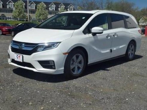 2019 Honda Odyssey EX-L White Diamond Pearl, Lawrence, MA