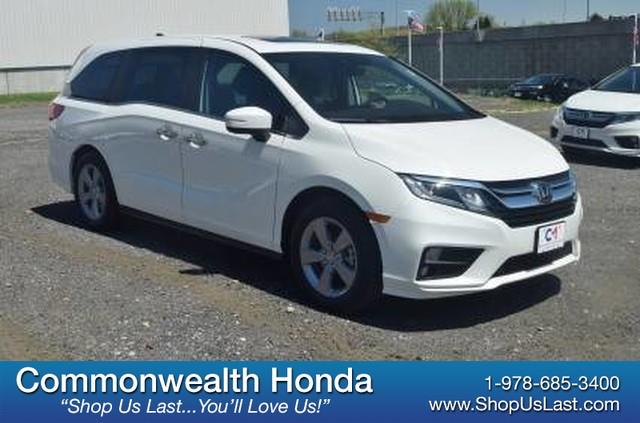 2019 Honda Odyssey EX-L White Diamond Pearl, Lawrence, MA