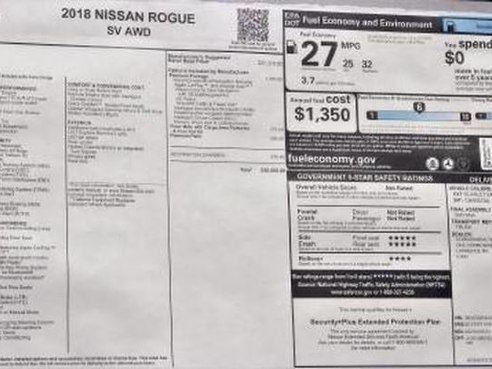 2018 Nissan Rogue SV Scarlet Ember, Lawrence, MA