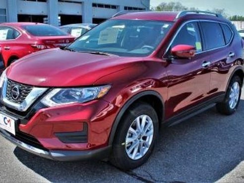 2018 Nissan Rogue SV Scarlet Ember, Lawrence, MA