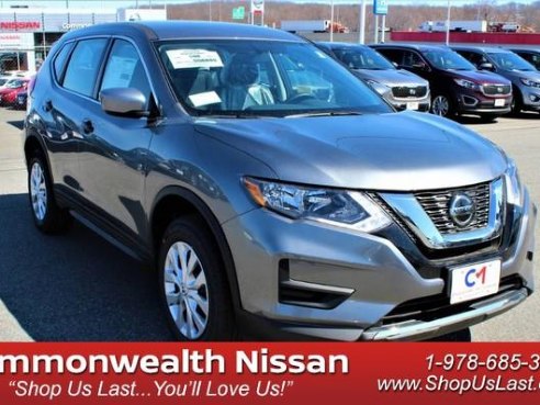 2018 Nissan Rogue S Gun Metallic, Lawrence, MA