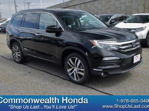 2018 Honda Pilot Elite Crystal Black Pearl, Lawrence, MA