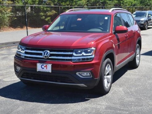 2018 Volkswagen Atlas 3.6L V6 SEL Fortana Red Metallic, Lawrence, MA