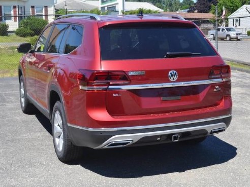 2018 Volkswagen Atlas 3.6L V6 SEL Fortana Red Metallic, Lawrence, MA