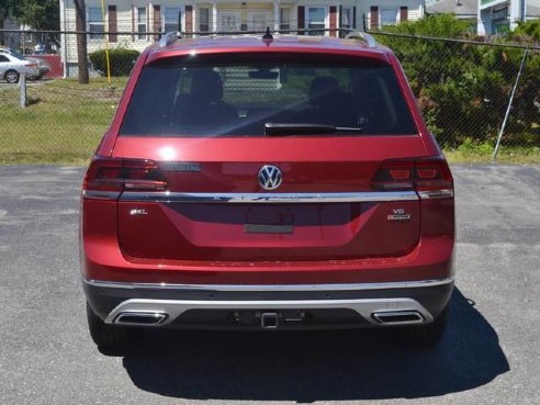 2018 Volkswagen Atlas 3.6L V6 SEL Fortana Red Metallic, Lawrence, MA