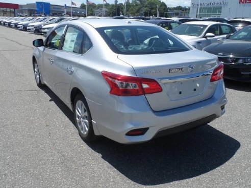 2018 Nissan Sentra SV Brilliant Silver, Lawrence, MA