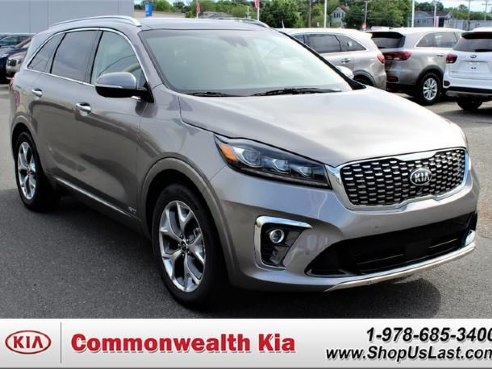 2019 Kia Sorento SX V6 Titanium Silver, Lawrence, MA