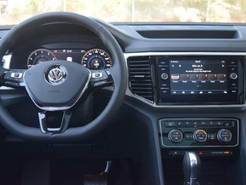 2018 Volkswagen Atlas 3.6L V6 SEL Premium Deep Black Pearl, Lawrence, MA