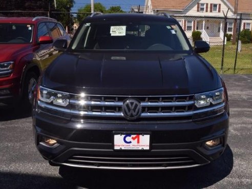 2018 Volkswagen Atlas 3.6L V6 SEL Premium Deep Black Pearl, Lawrence, MA