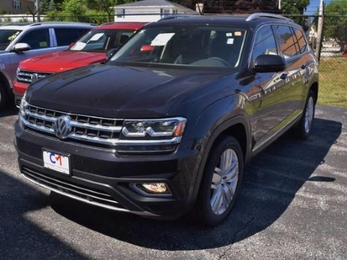 2018 Volkswagen Atlas 3.6L V6 SEL Premium Deep Black Pearl, Lawrence, MA