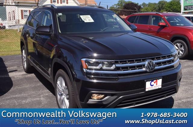 2018 Volkswagen Atlas 3.6L V6 SEL Premium Deep Black Pearl, Lawrence, MA