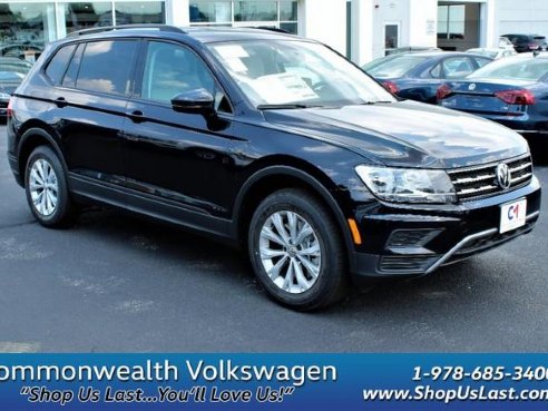 2018 Volkswagen Tiguan S Deep Black Pearl Metallic, Lawrence, MA