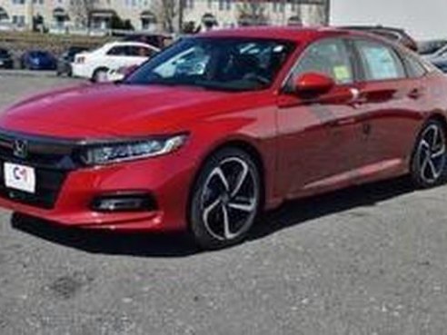 2018 Honda Accord Sedan Sport San Marino Red, Lawrence, MA