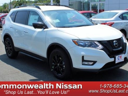 2018 Nissan Rogue SV Pearl White, Lawrence, MA