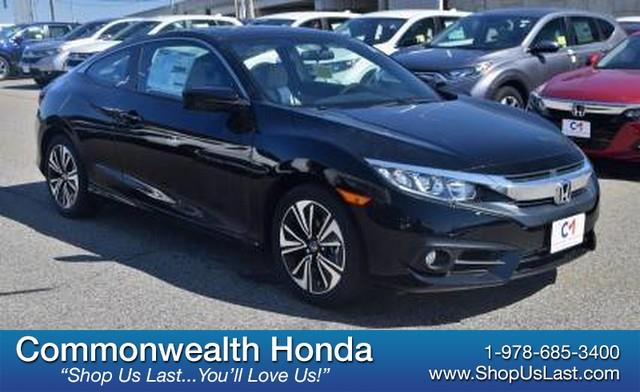 2018 Honda Civic Coupe EX-T Crystal Black Pearl, Lawrence, MA