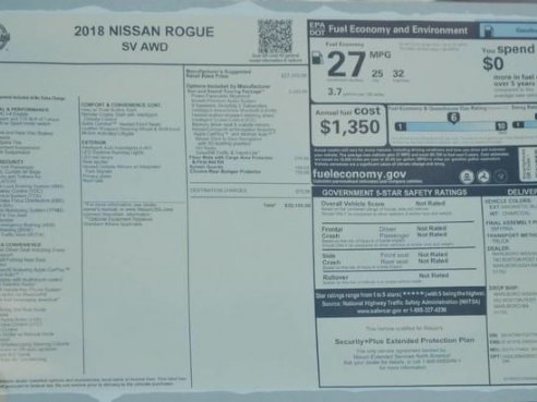 2018 Nissan Rogue SV Magnetic Black, Lawrence, MA