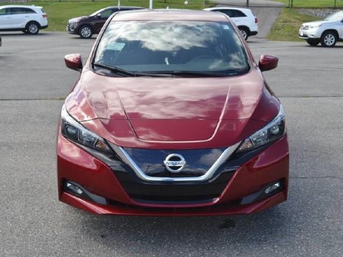 2018 Nissan LEAF SV Scarlet Ember, Lawrence, MA