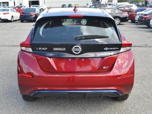 2018 Nissan LEAF SV Scarlet Ember, Lawrence, MA