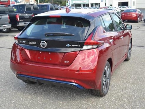 2018 Nissan LEAF SV Scarlet Ember, Lawrence, MA