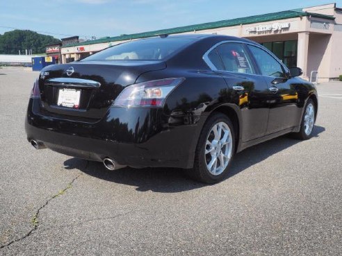 2014 Nissan Maxima 4dr Sdn 3.5 SV w/Premium Pkg Super Black, Beverly, MA