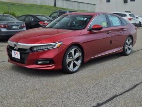 2018 Honda Accord Sedan Touring Radiant Red Metallic, Lawrence, MA