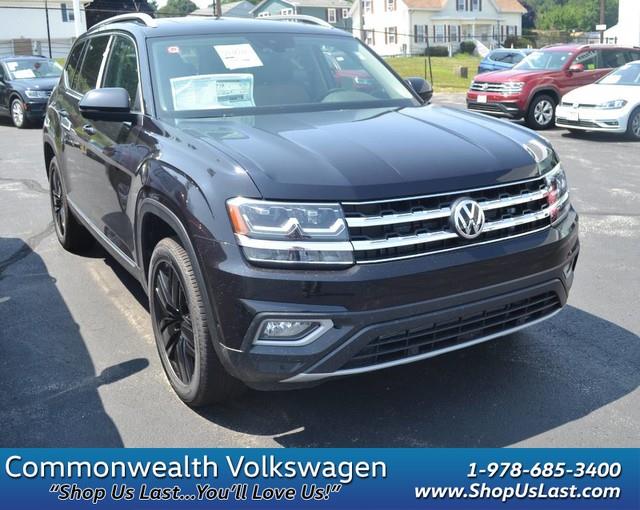 2018 Volkswagen Atlas 3.6L V6 SEL Premium Deep Black Pearl, Lawrence, MA