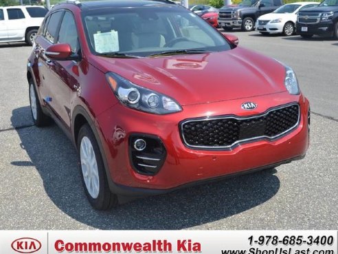 2019 Kia Sportage EX Hyper Red, Lawrence, MA