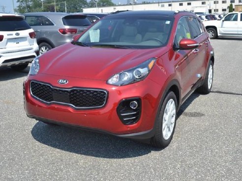 2019 Kia Sportage EX Hyper Red, Lawrence, MA