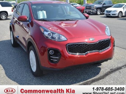 2019 Kia Sportage LX Hyper Red, Lawrence, MA