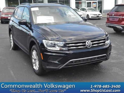 2018 Volkswagen Tiguan S Deep Black Pearl Metallic, Lawrence, MA