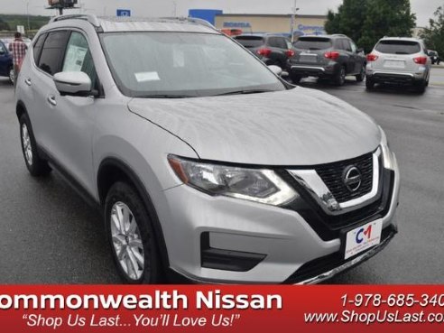 2018 Nissan Rogue SV Brilliant Silver, Lawrence, MA